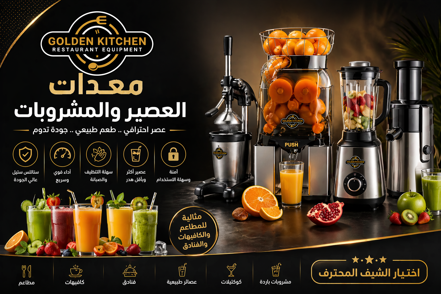 معدات وادوات العصائر - Juice equipment and tools