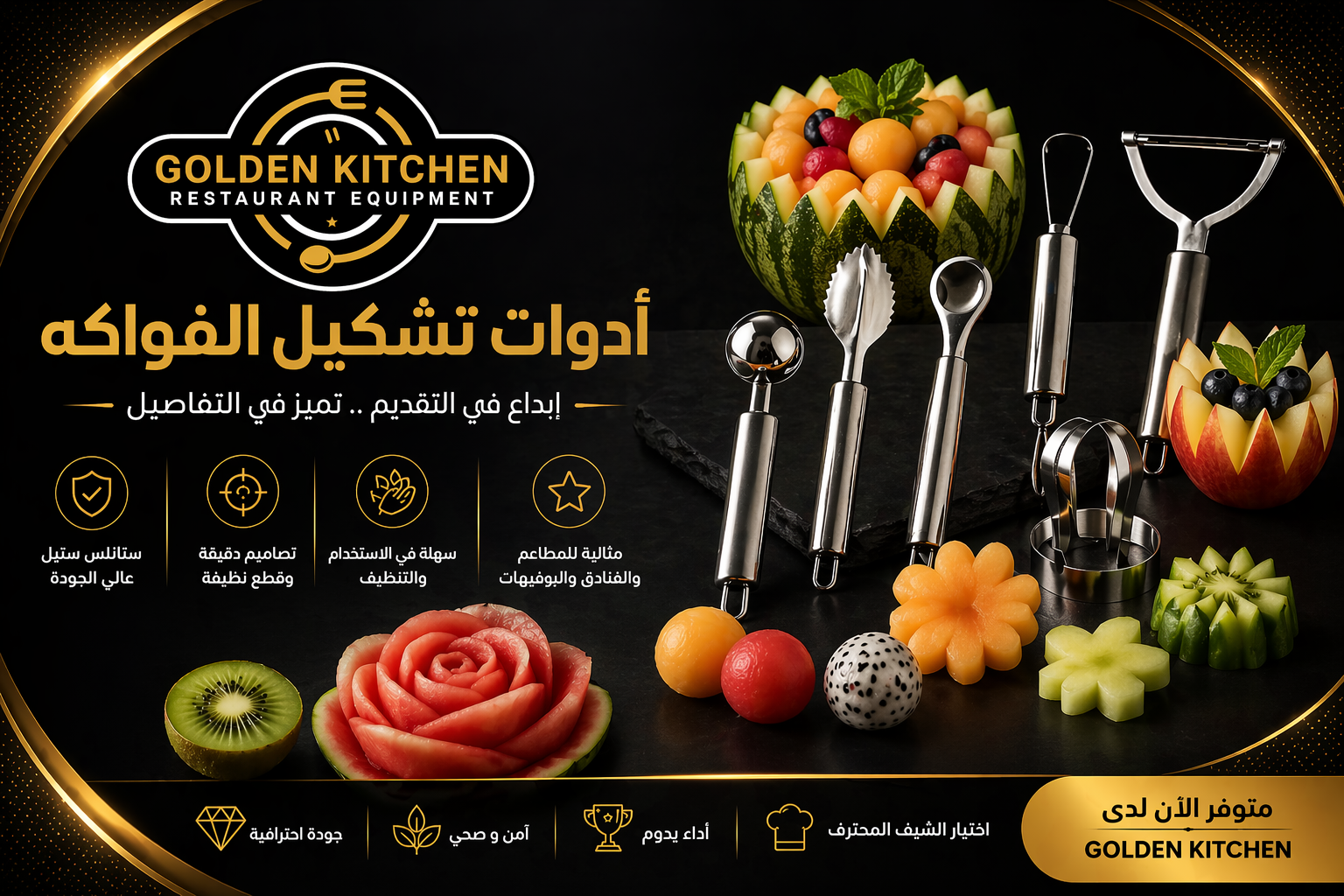 ادوات تشكيل الفواكه-Fruit carving tools