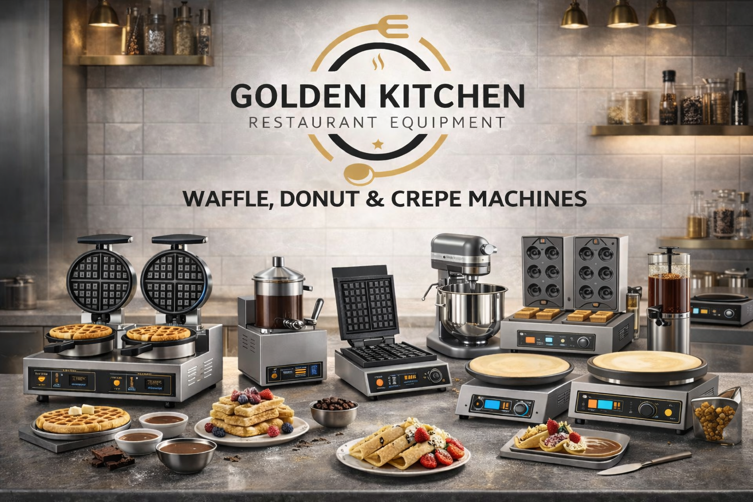 الوافل والكريب-Waffle&crepe