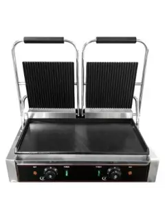 شواية (محززة للأعلى، مسطحة للأسفل) - Grill (Up Grooved, Down Flat)