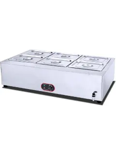 Electric Bain Marie 6 × GN
